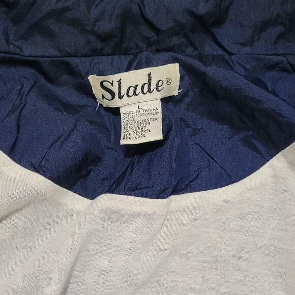 Slade Vintage Lined Tracksuit Windbreaker Jacket Mens Large - Picture 3 of 3